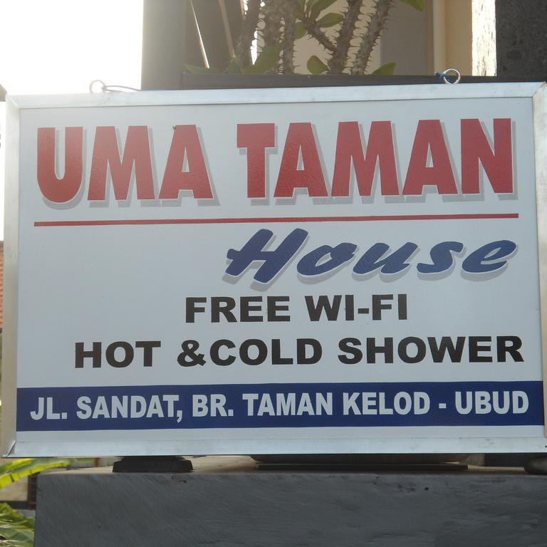 Uma Taman House Ubud Exterior foto